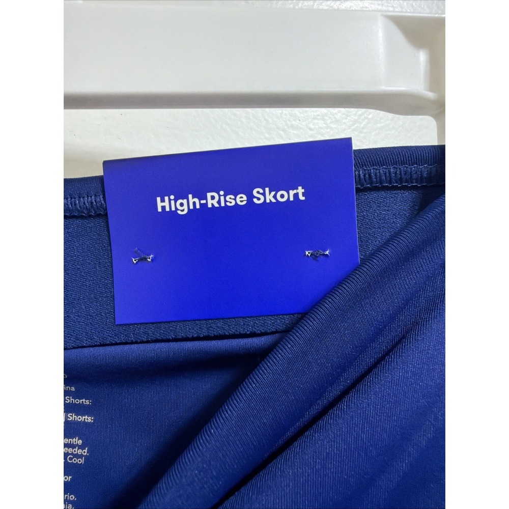 JOY LAB Blue SKIRT Golf L NWT BUILT IN SHORTS POCKETS ATHLETIC ACTIVEWEAR Tennis - Picture 3 of 8